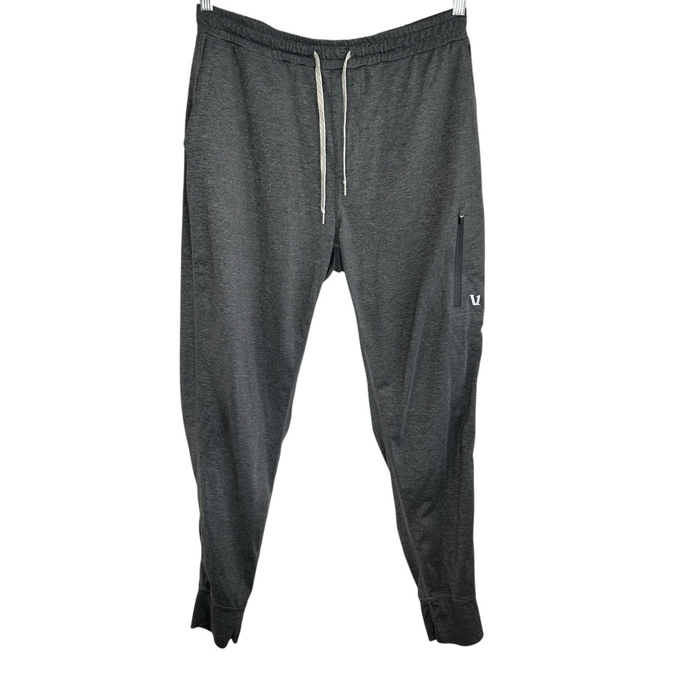 Vuori Sunday Performance Jogger Small 30" Gym Active Drawstring Tapered Gray